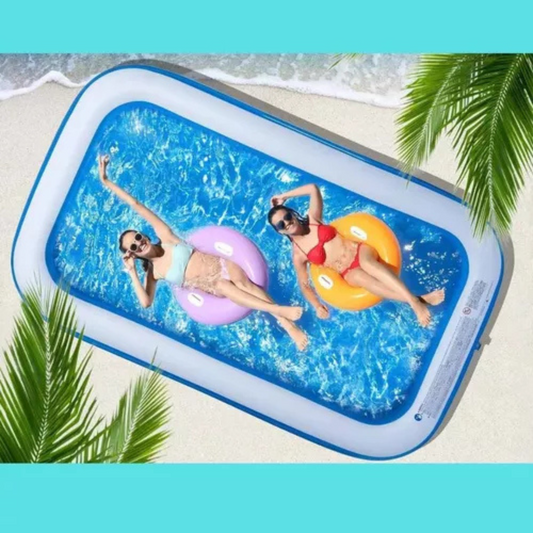 Piscina inflable rectangular